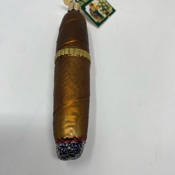 NEW - Cigar Shaped Holiday Ornament - Picture 3 of 4